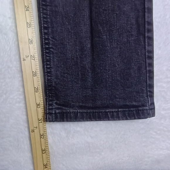 Levis 541 Athletic Taper Black Jeans Mens 32x34 Denim Pants Fits 32x31 - Picture 5 of 13